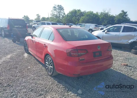 2016 Volkswagen Jetta 1.8T Sport from USA, damaged, VIN 3VWD17AJ3GM286431